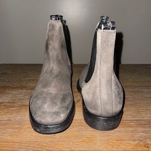 Allsaints Eli Chelsea Boot Grey Suede 